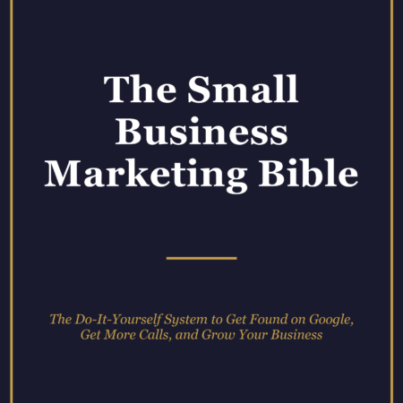 The Small Business Marketing Bible book cover